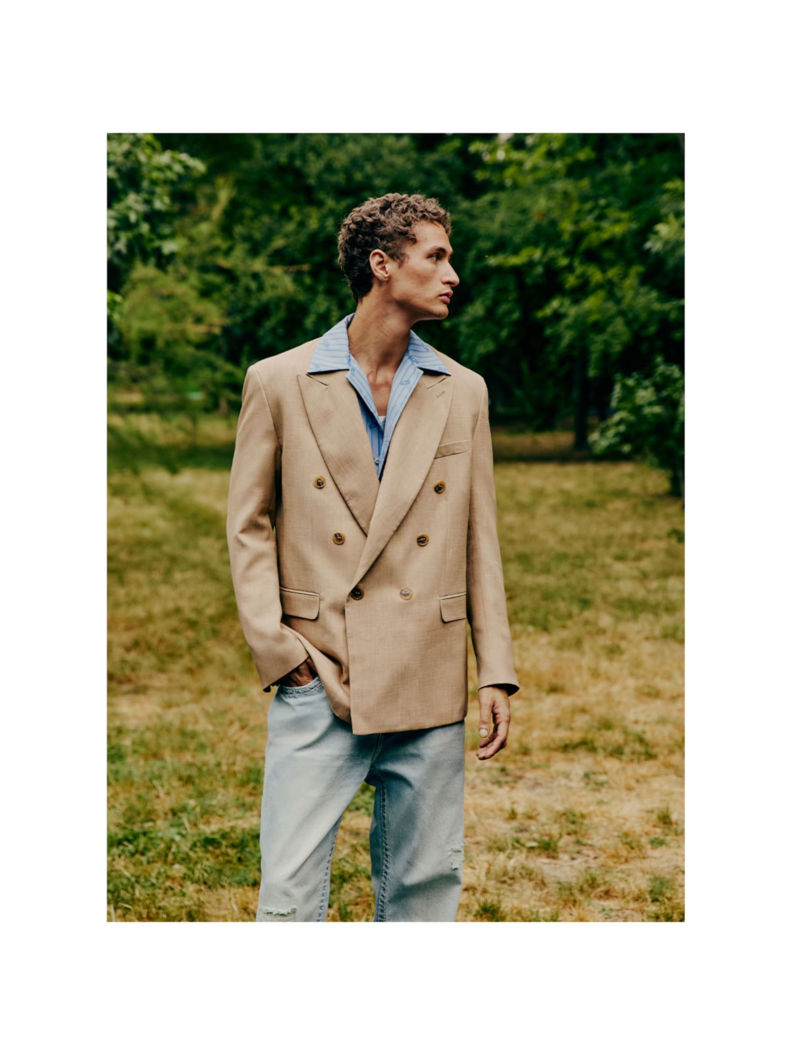 Madson - Fancy Beige Blazer Look
