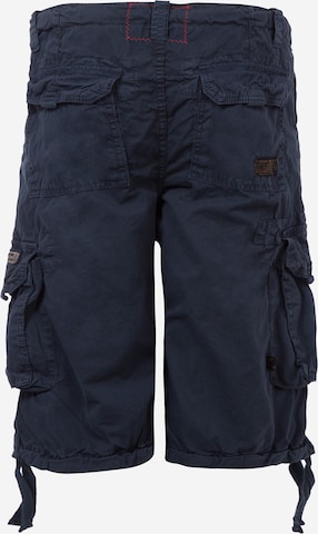 Regular Pantalon cargo 'Jet' ALPHA INDUSTRIES en bleu