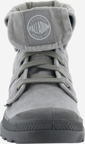 Palladium Lace-Up Ankle Boots 'Baggy' in Grey