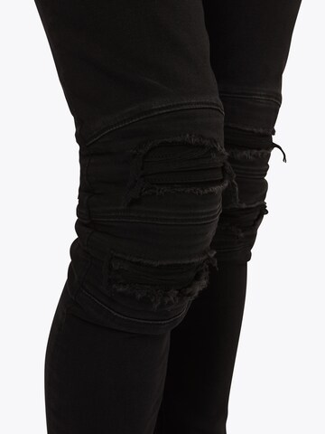 Coupe slim Jean 'Glenn' JACK & JONES en noir