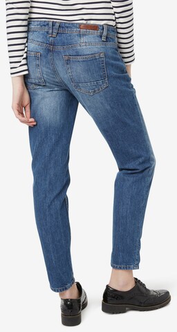 TOM TAILOR Slimfit Jeans 'Liv' in Blauw