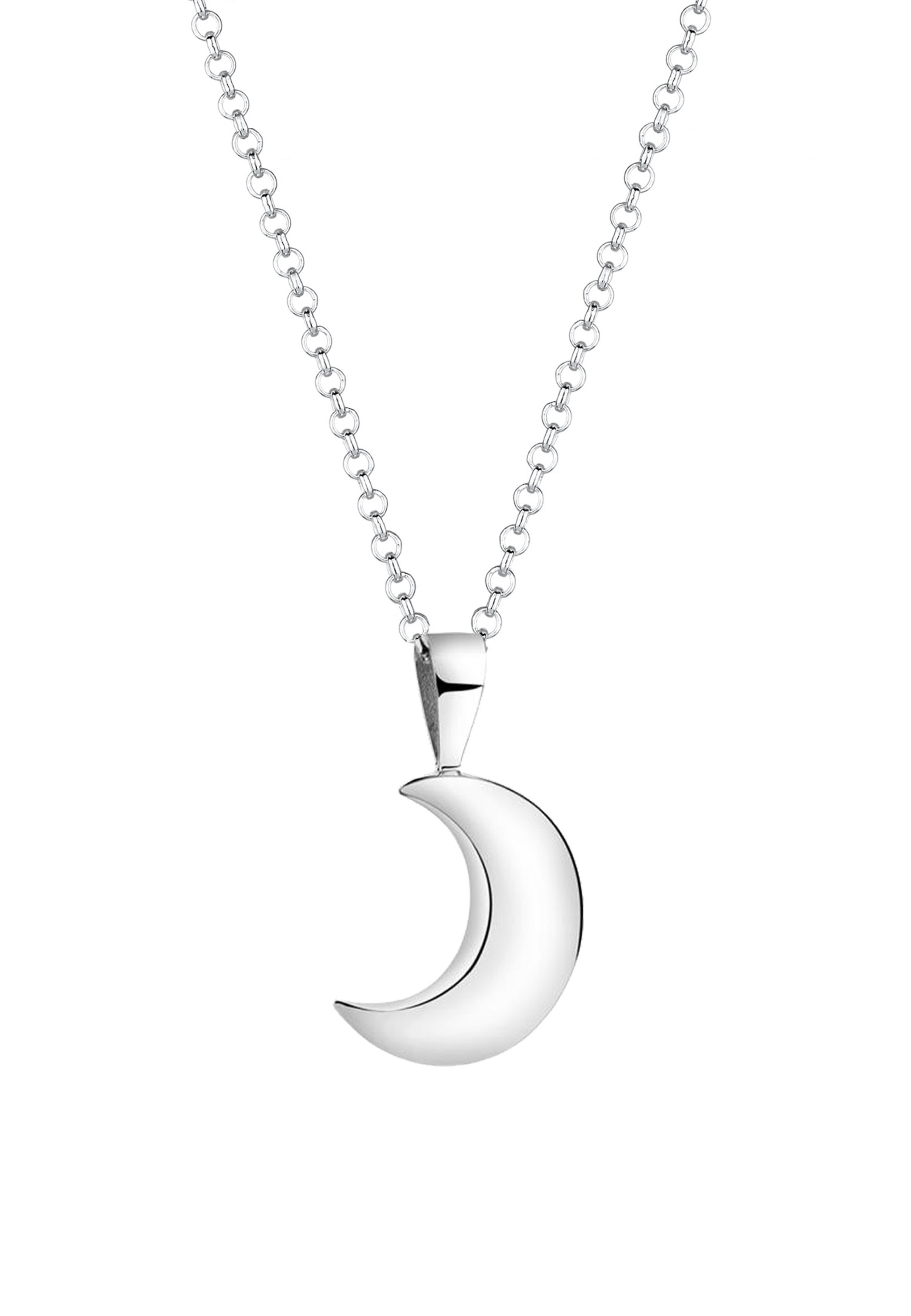 Nenalina Kette 'Astro, Halbmond' in Silber