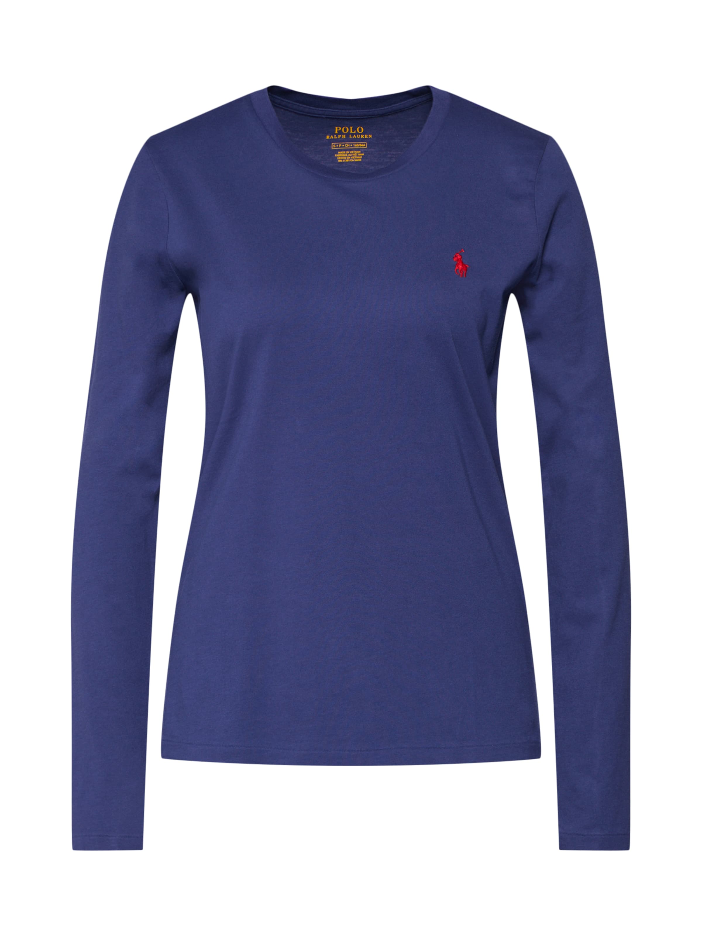 POLO RALPH LAUREN - Shirt 'LS T W PP-LONG SLEEVE-KNIT' in de kleur Navy