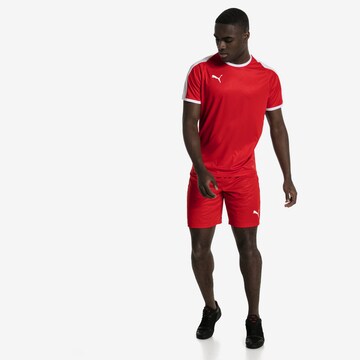 Regular Pantalon de sport PUMA en rouge