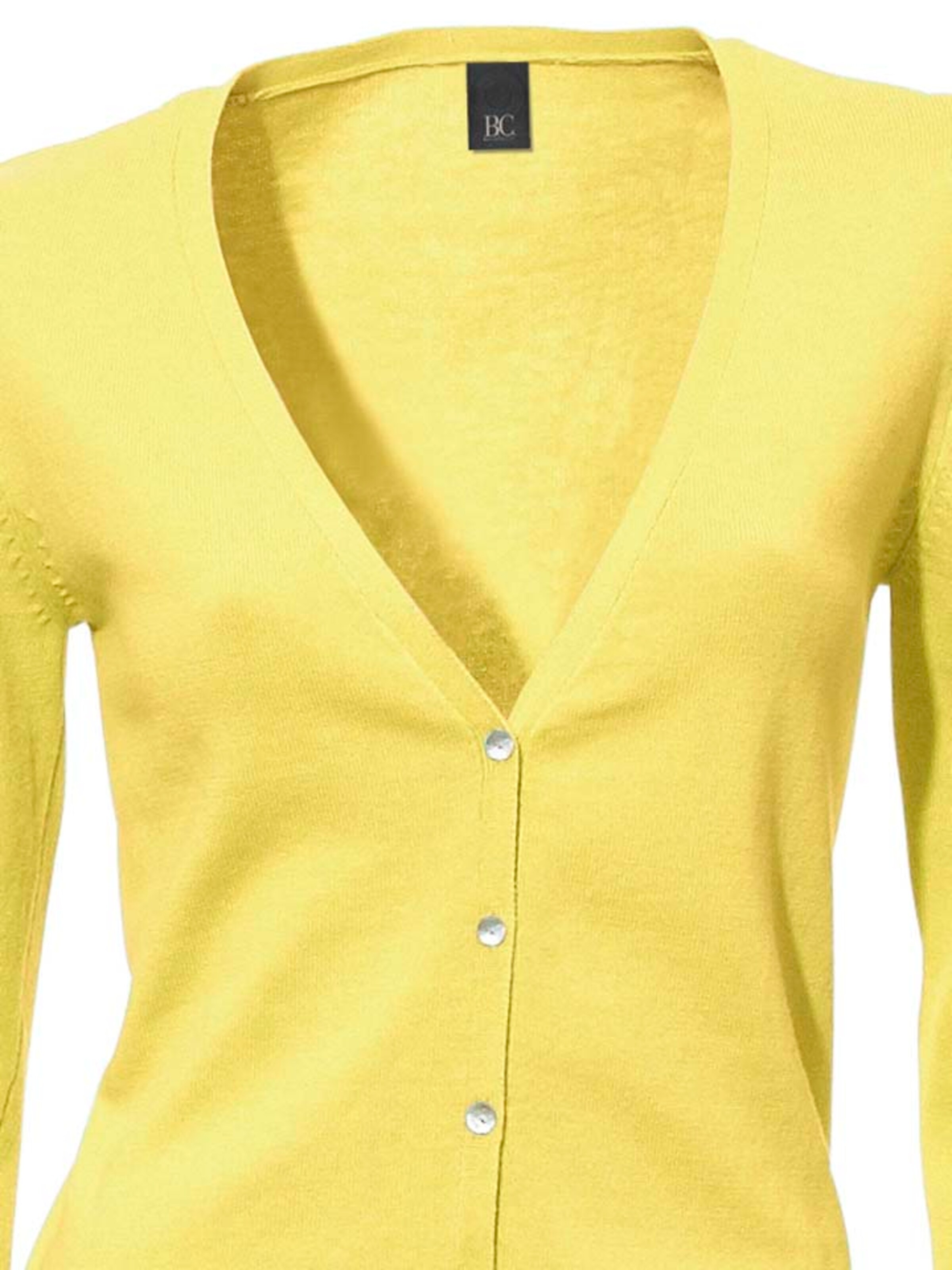 heine Strickjacke in Gelb