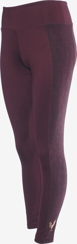 Kismet Yogastyle Slim fit Workout Pants 'Lakshmi' in Red: front