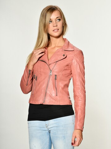 Maze ABOUT | Lederjacke YOU in \'Ibiza\' Pink