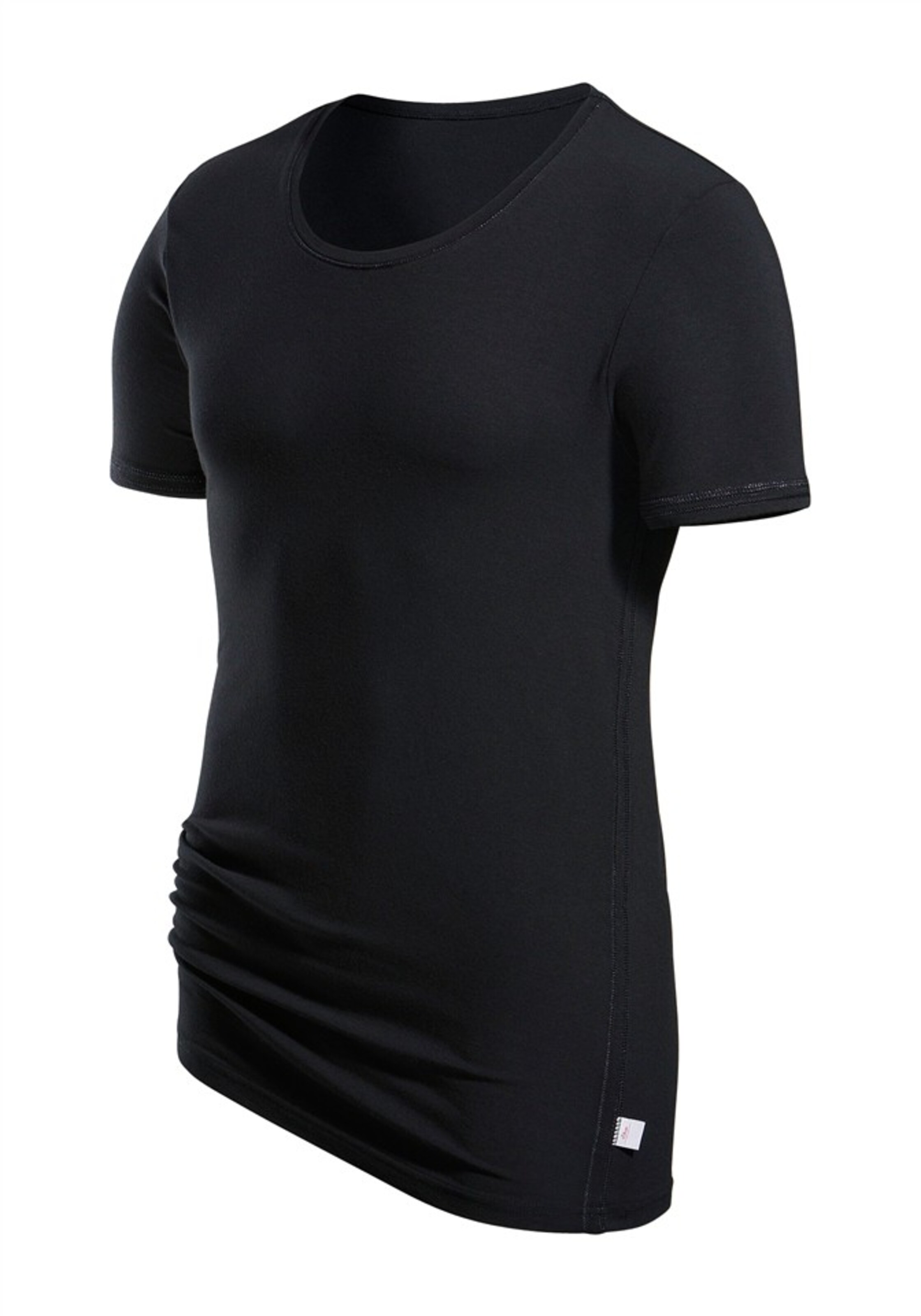 s.Oliver Onderhemd in Zwart: voorkant