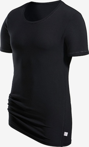 s.Oliver Undershirt in Black: front