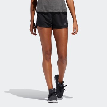 regular Pantaloni sportivi 'Pacer' di ADIDAS SPORTSWEAR in nero: frontale