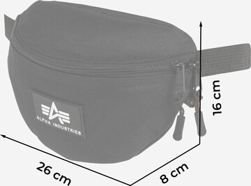 ALPHA INDUSTRIES Fanny Pack in Black