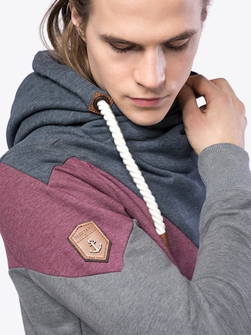 naketano Sweatshirt 'Kifferboarder' in Grey