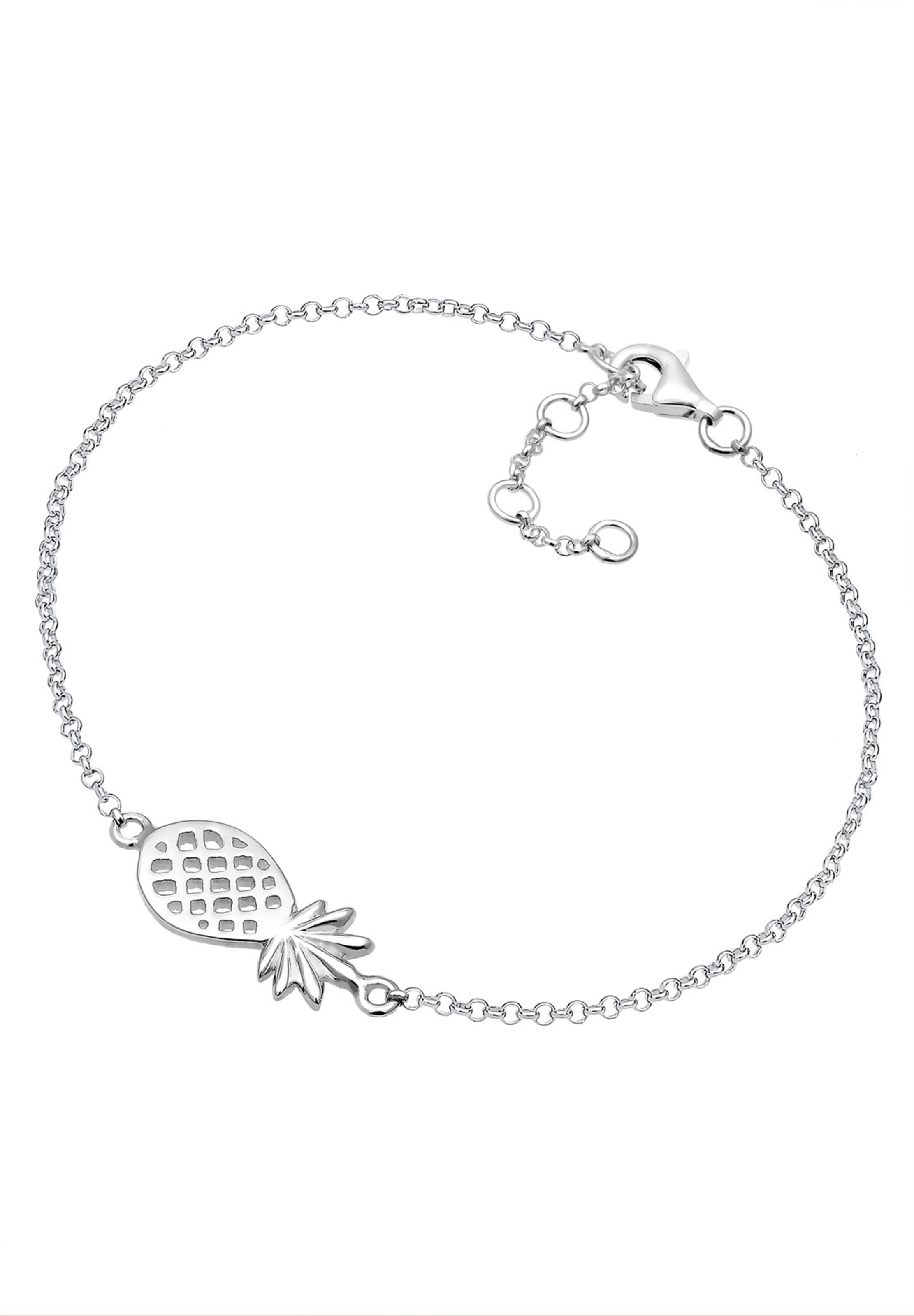 ELLI Armband 'Ananas' in Silber