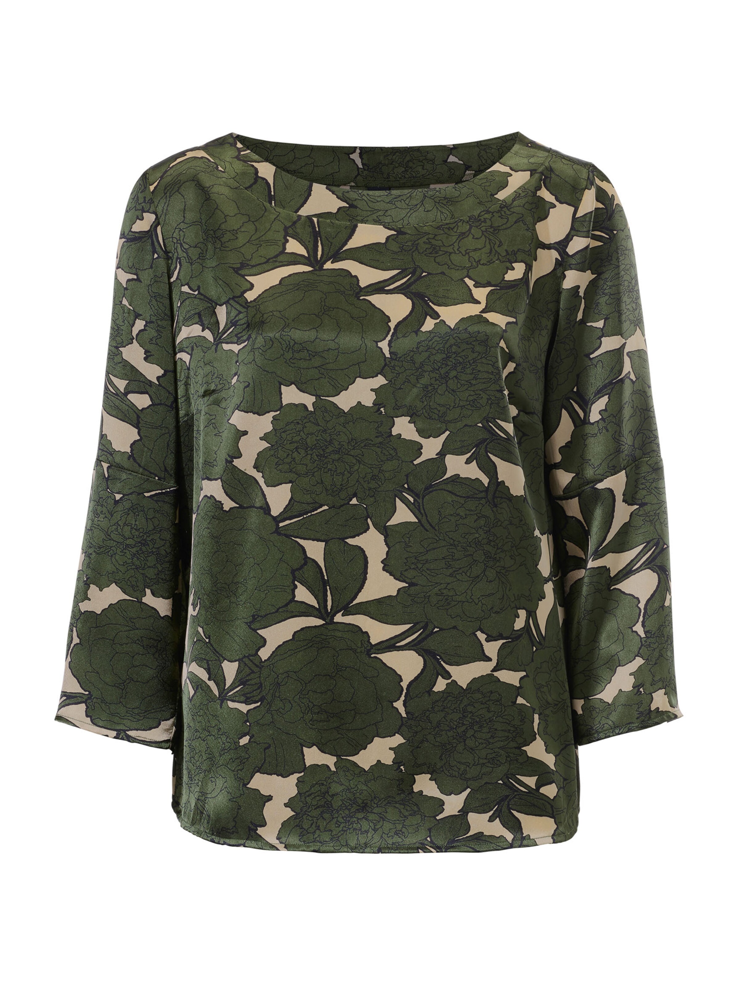 heine - Blouse in de kleur Olijfgroen