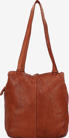 Harold's Shoulder Bag 'Submarine' in Brown: front