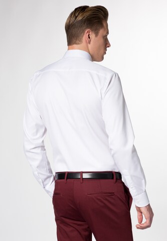 ETERNA - Ajuste estrecho Camisa en blanco