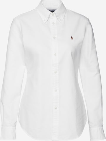 Polo Ralph Lauren Bluse i hvit: forside