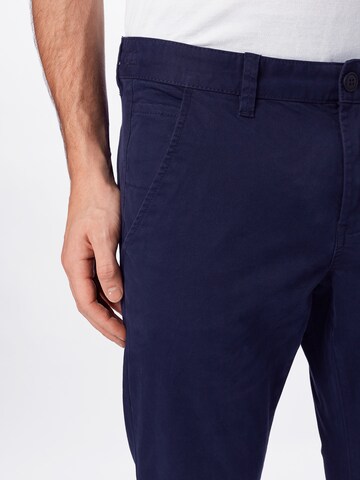 Slimfit Pantaloni eleganți de la ESPRIT pe albastru