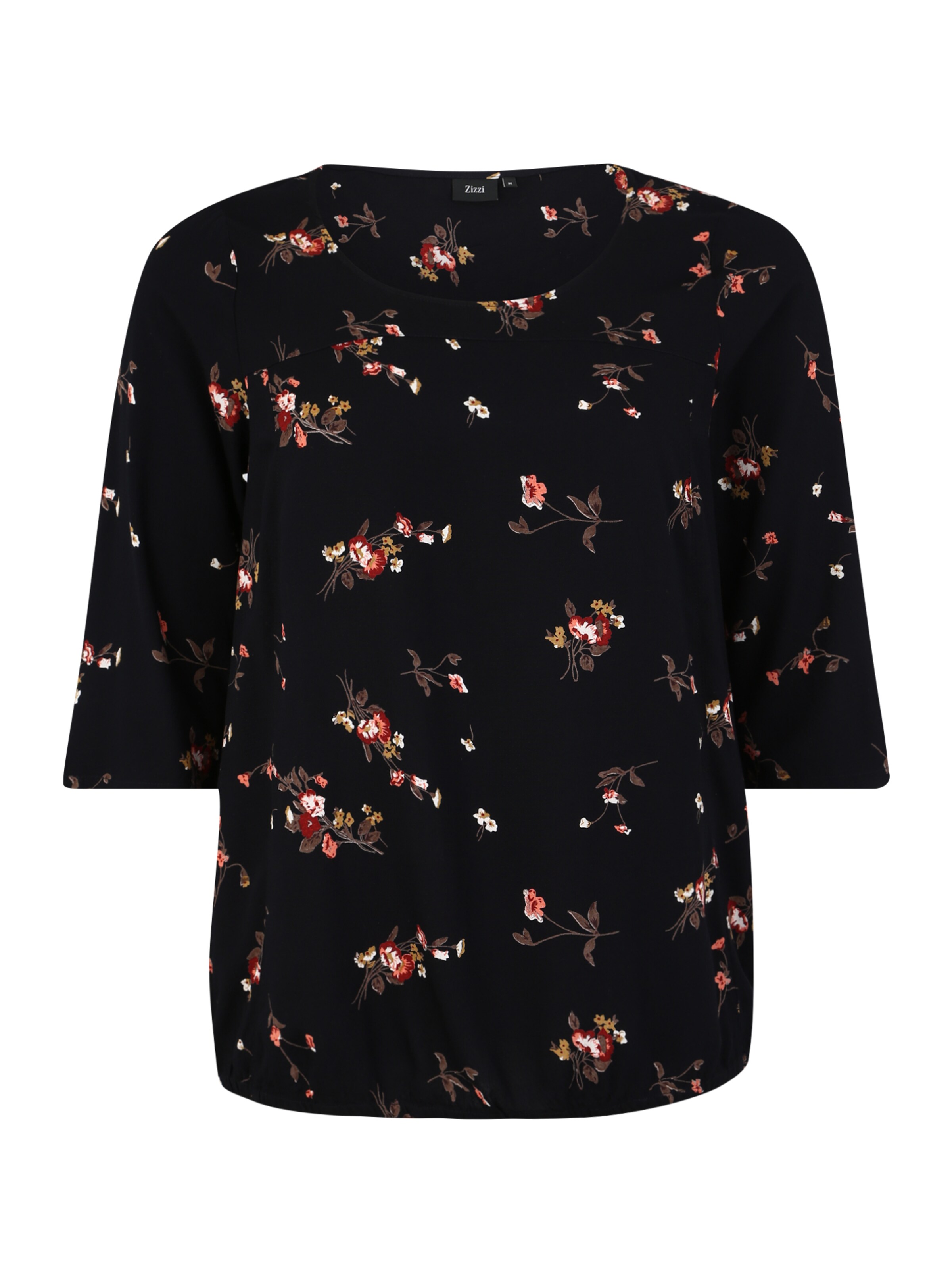 Zizzi - Blouse 'XMY AMY' in de kleur Zwart