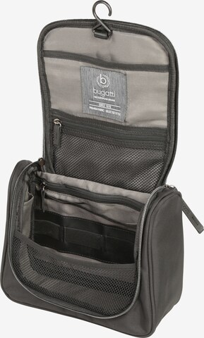 bugatti Toiletry Bag 'Contratempo' in Black: top