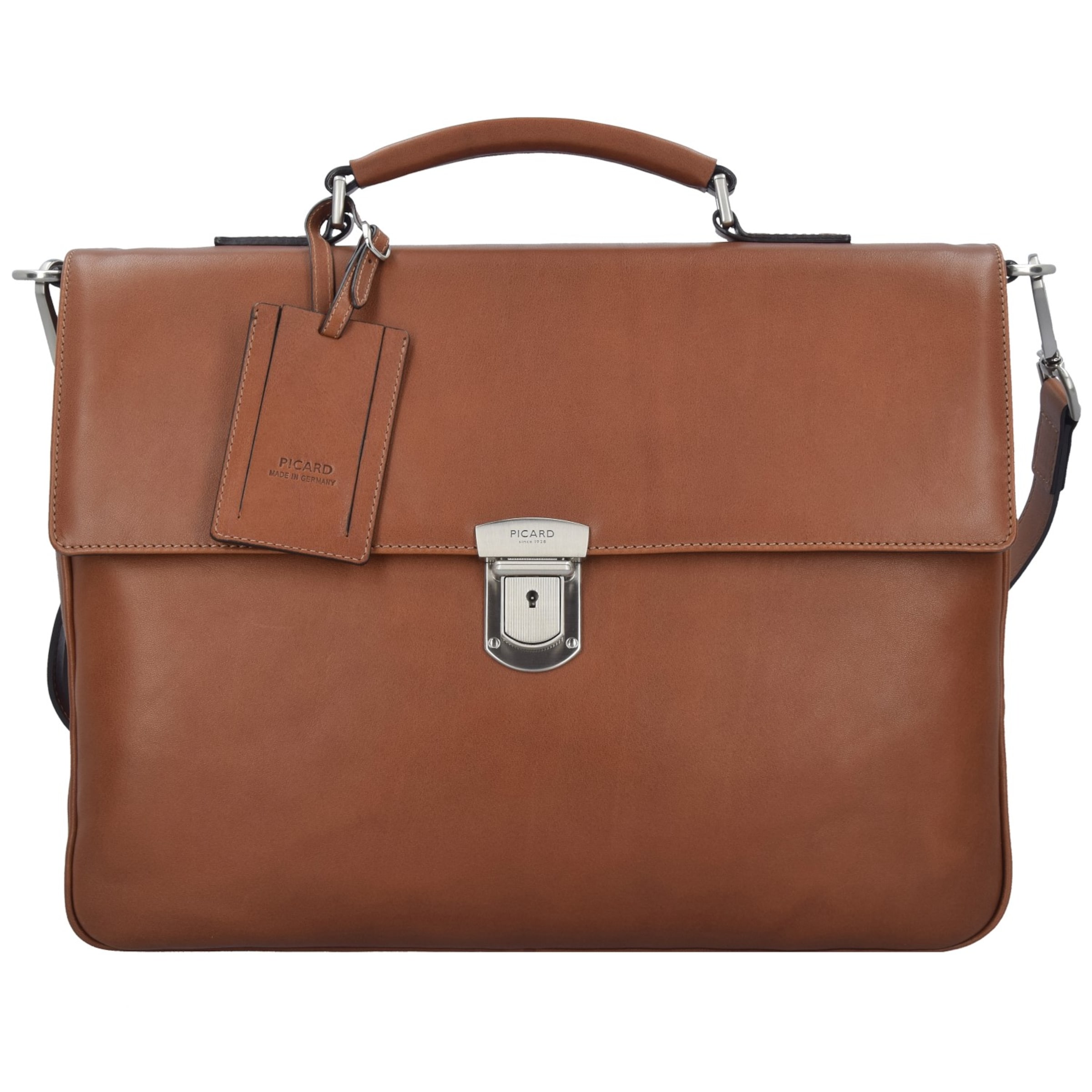 Picard Aktentas 'Authentic' in Bruin: voorkant