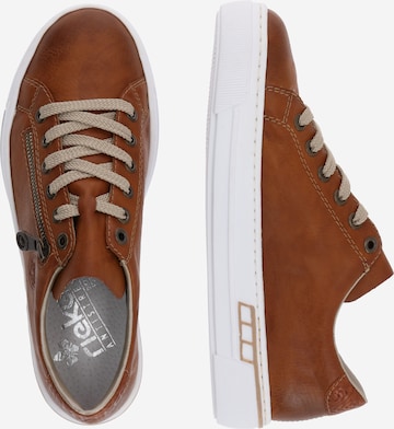 Rieker Platform trainers in Brown