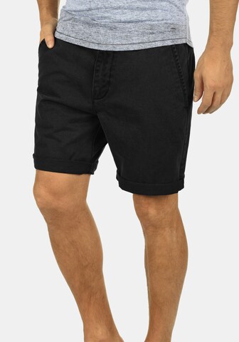 !Solid Regular Chino trousers 'Pinhel' in Black