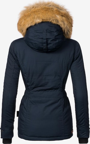 NAVAHOO Winter Jacket 'Laura' in Blue