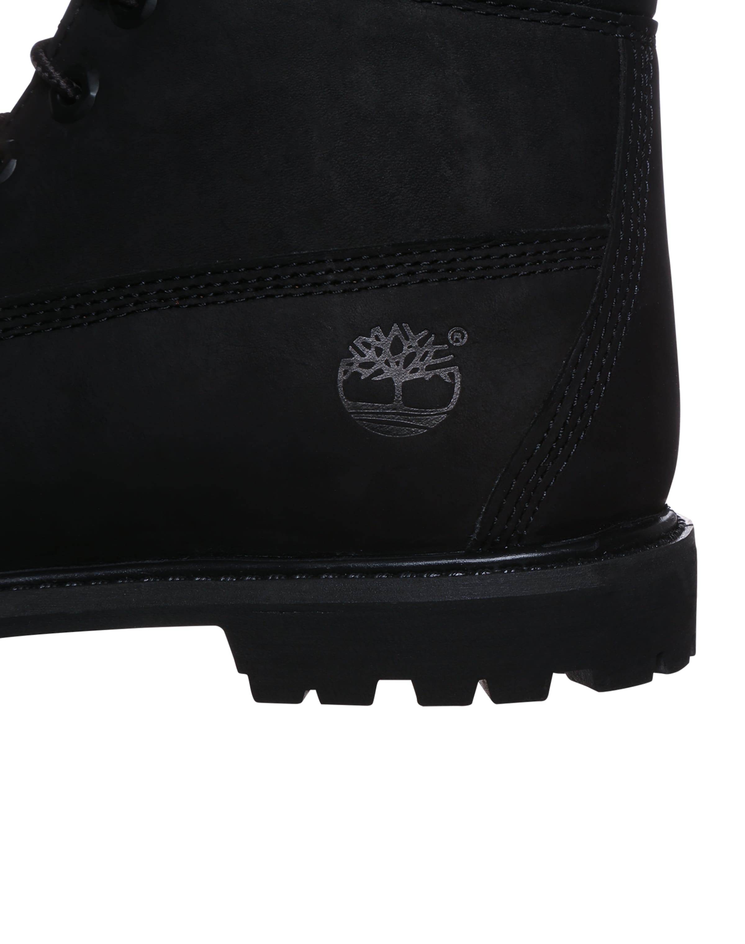 TIMBERLAND Snørestøvletter 'Premium' i sort