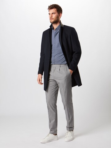 OLYMP Slim Fit Hemd 'No. 6' in Blau