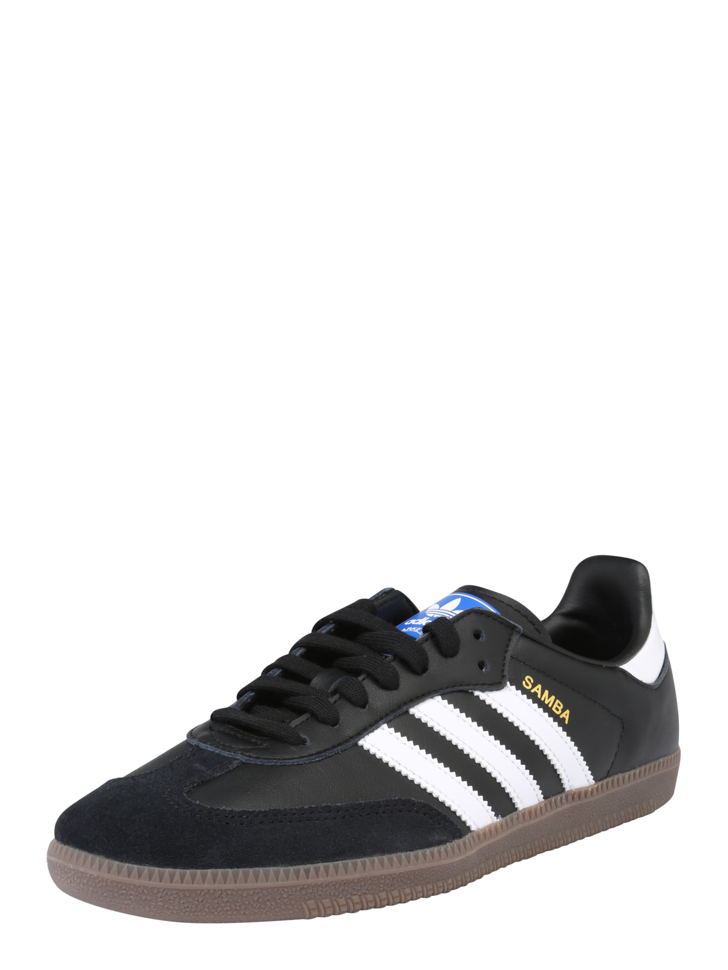 Baskets basses &#x27;Samba&#x27; ADIDAS ORIGINALS en noir : devant