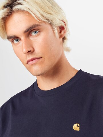 Carhartt WIP Tričko 'Chase' – modrá