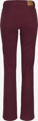 ARIZONA Bootcut-Jeans 'Comfort-Fit' in Rot