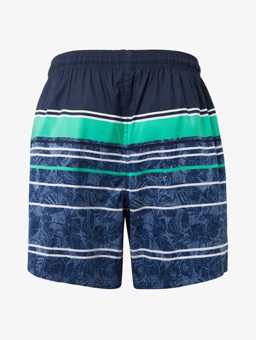 TOM TAILOR Badeshorts 'Mick' in Blau