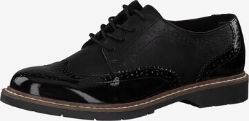 s.Oliver Halbschuhe in Schwarz