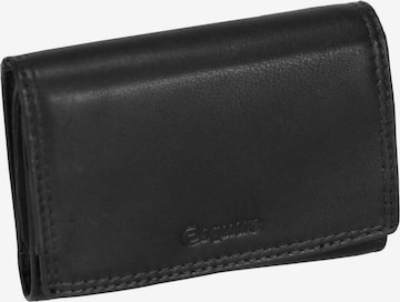 Esquire Wallet in Black: front