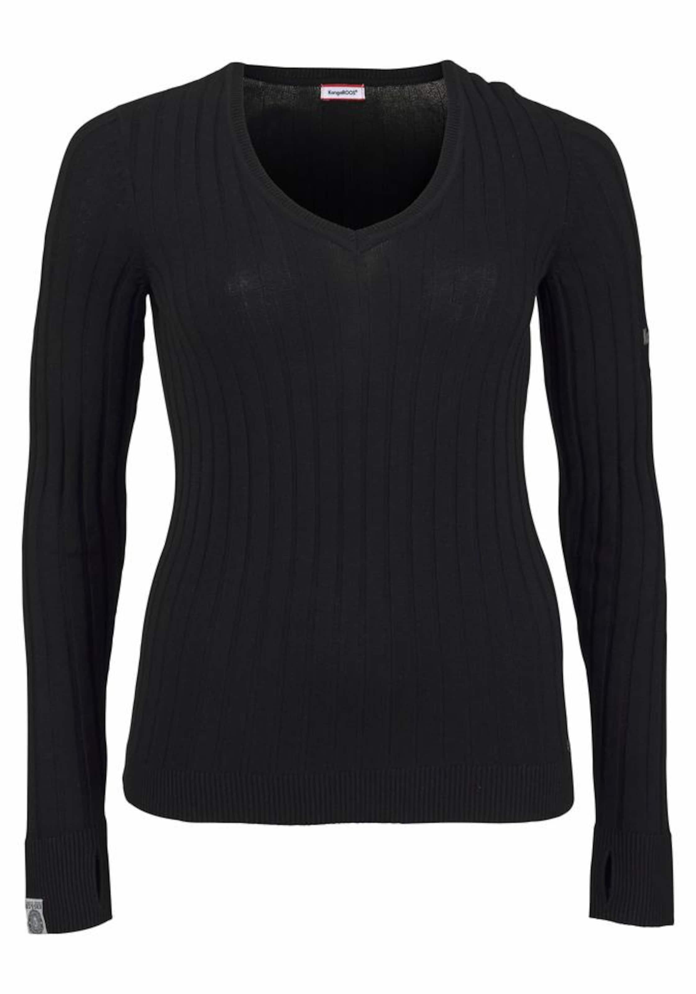 KangaROOS Pullover in Schwarz: Vorderseite