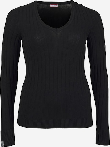 KangaROOS Sweater in Black: front
