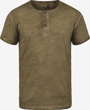 !Solid Shirt 'Tihn' in Brown: front