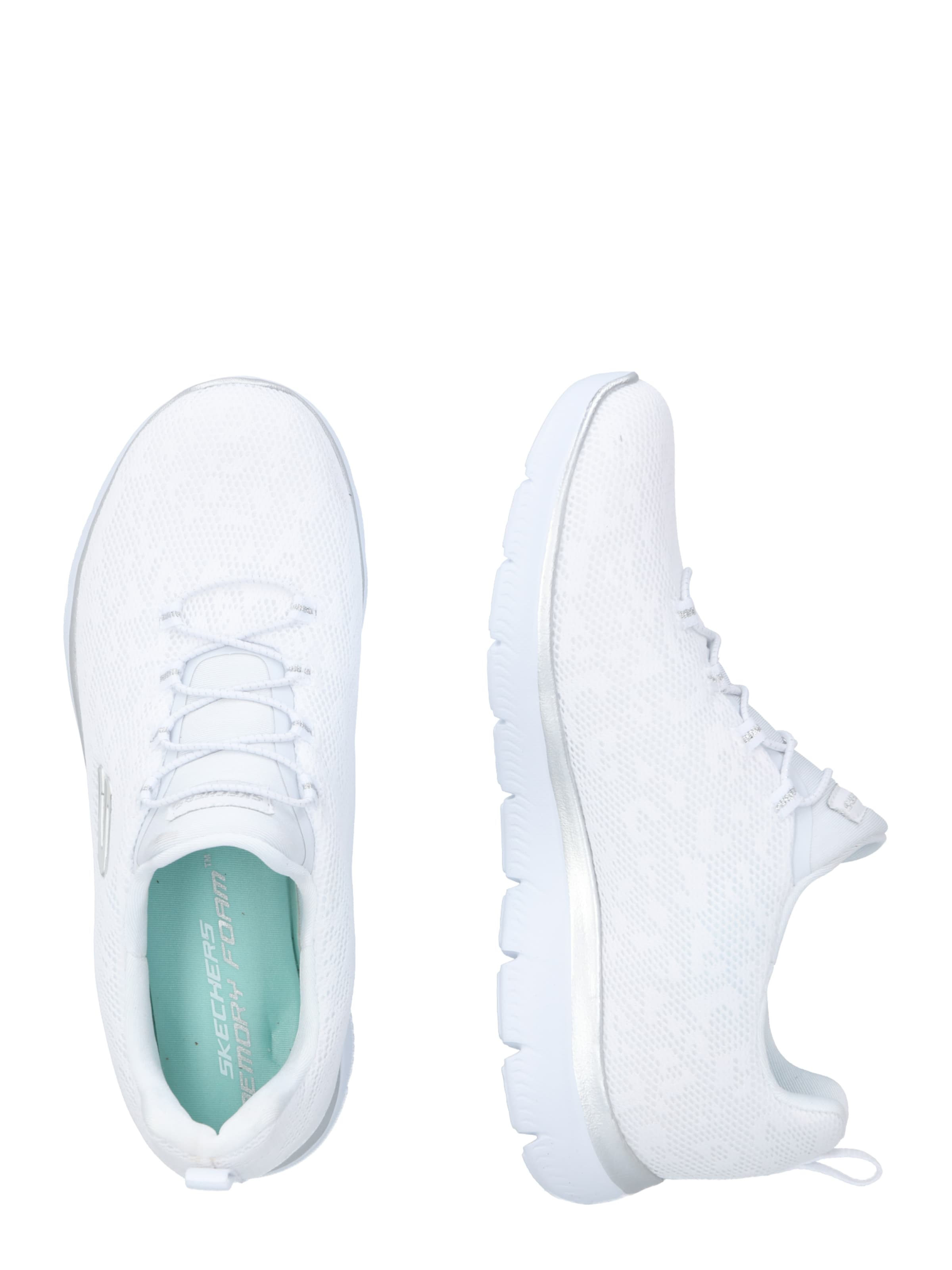 SKECHERS Slip On 'Summits' in Weiß