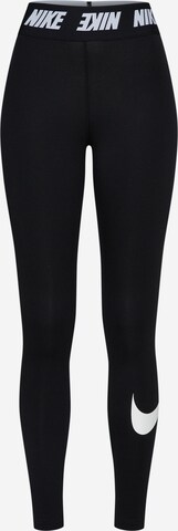 Nike Sportswear Skinny Legginsy w kolorze czarny: przód
