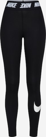 Nike Sportswear Skinny Leggings in Zwart: voorkant