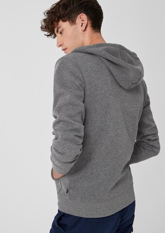 QS Sweatjacke in Grau