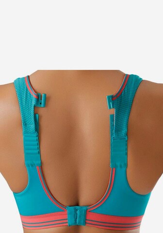 SHOCK ABSORBER Bustier Sport-BH 'Run' in Blau