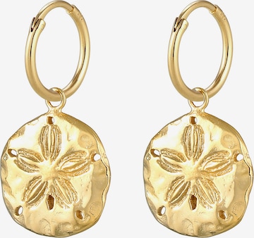 ELLI Creole 'Blume' in Gold: predná strana