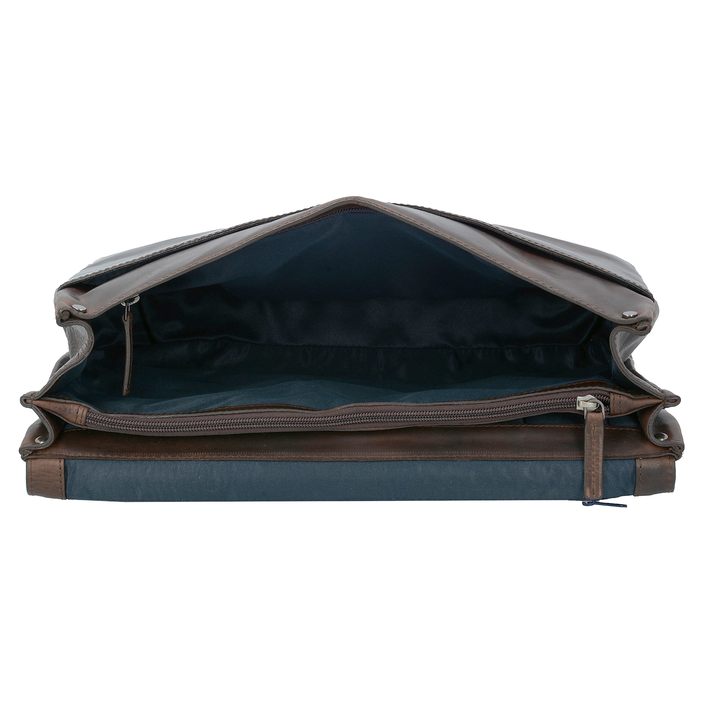 LEONHARD HEYDEN Aktentas 'Roma' in Bruin