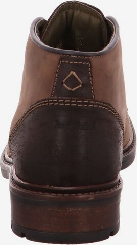 JOSEF SEIBEL Lace-Up Boots in Brown