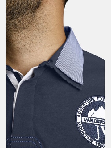Sweat-shirt Jan Vanderstorm en bleu