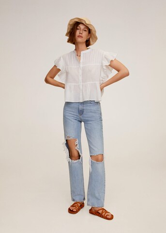 MANGO Blouse 'Cecilia' in Wit