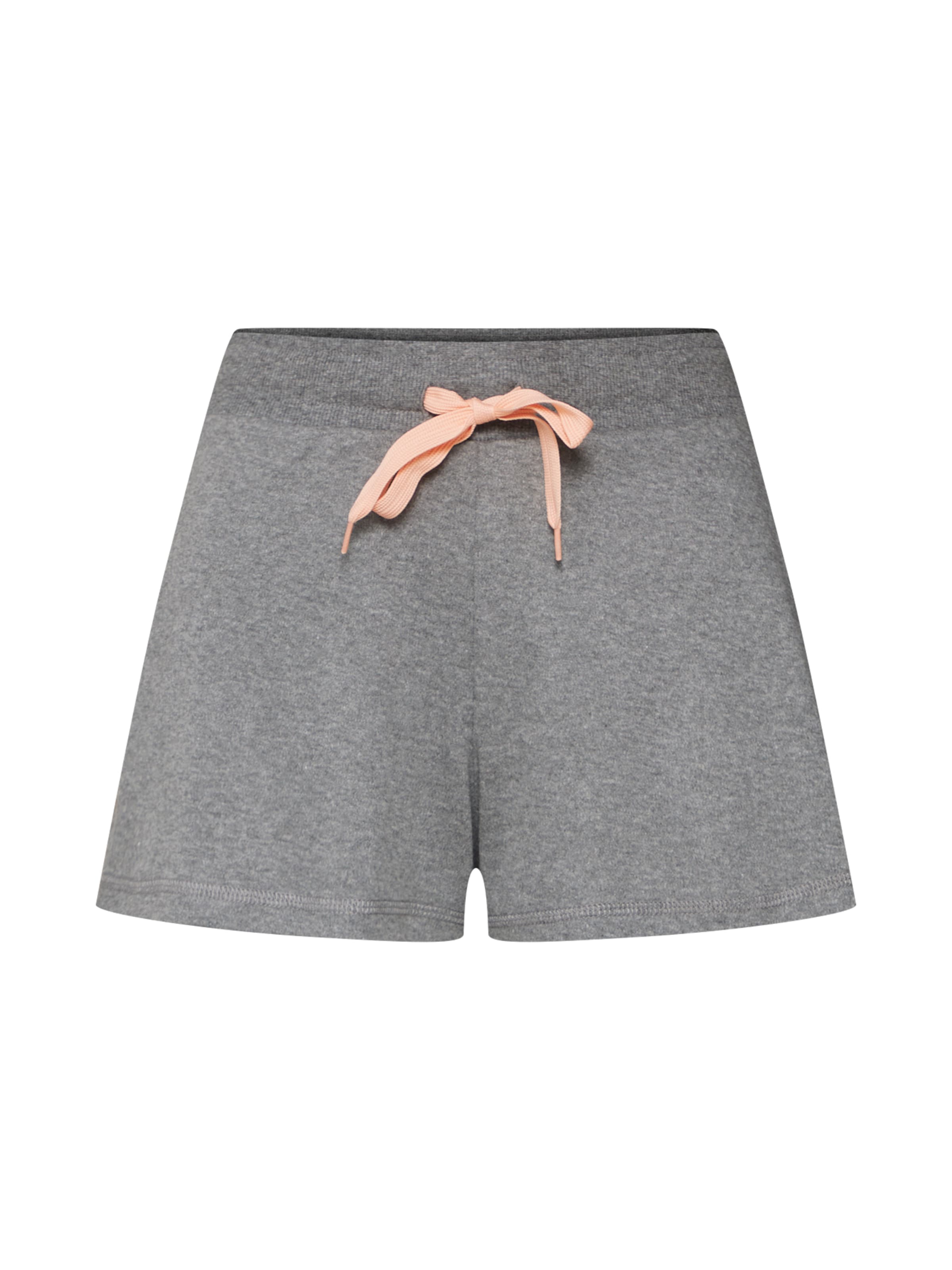 ESPRIT - Korte pyjama 'ENNI CAS LW' in de kleur Donkergrijs